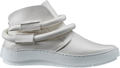 Slip-on booties from Trippen in white